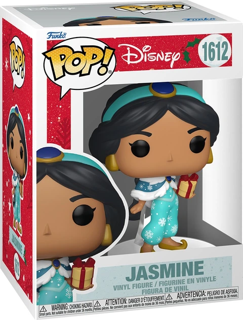 Figurka Funko Pop Disney Princess Holiday Jasmine 10.2 cm 86070 (889698860703) - obraz 1