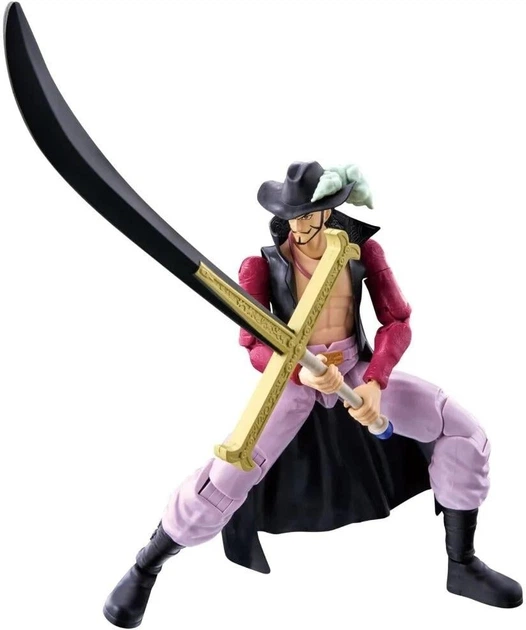 Фігурка Bandai Anime Heroes One Piece Dracule Mihawk 17 см 37053 (3296580370535) - зображення 3