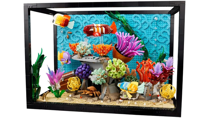 Конструктор Lego Tropical Aquarium Тропический Аквариум Icons 10366 - изображение 3