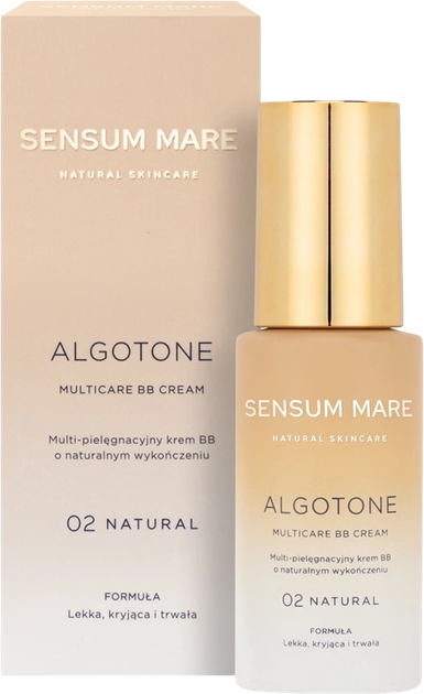 Крем BB Sensum Mare Algotone SPF 15 мультидоглядовий 02 Natural 30 мл (5907222316306) - зображення 1
