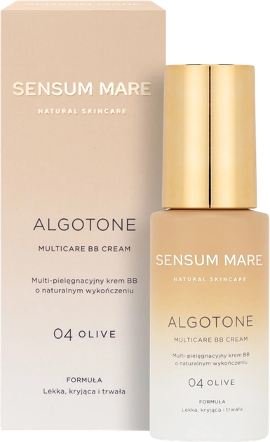 Крем BB Sensum Mare Algotone SPF 15 мультидоглядовий 04 Olive 30 мл (5907222316191) - зображення 1