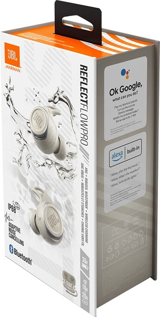 Słuchawki JBL Reflect Flow Pro White (JBLREFFLPROPWHT) - obraz 11