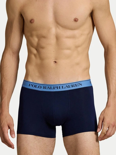 Zestaw majtek męskich typu bokserki Polo Ralph Lauren 714830299185 2XL 3 szt Granatowy (3616854780318) - obraz 2