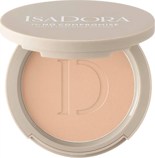 Пудра для обличчя Isadora No Compromise 66 Warm Beige 7 г (7333352084927) - зображення 1