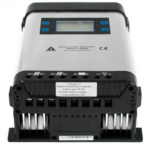 Контролер сонячного заряду AZO Digital MPPT 24 60A дисплей LCD (AZO00D1181) - зображення 1