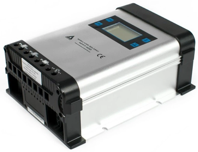 Контролер сонячного заряду AZO Digital MPPT 24 40A дисплей LCD (AZO00D1180) - зображення 2