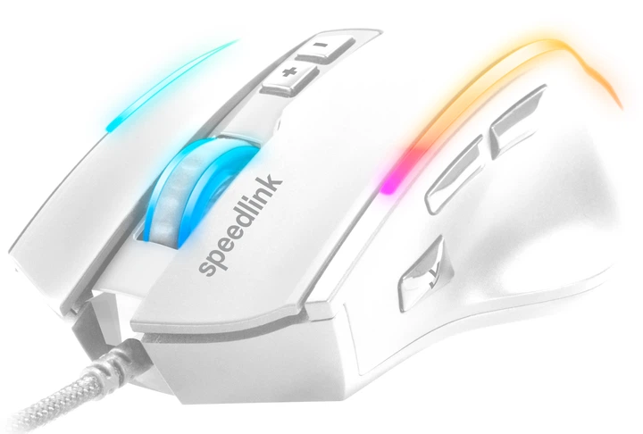 Миша Speedlink Decus NX RGB Gaming Mouse Wired White (4027301152708) - зображення 2