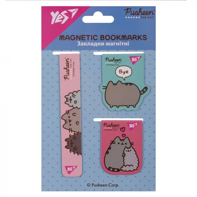 Закладка-магніт Pusheen Yes 708350 Різнокольоровий shop (5056574450586) - зображення 2