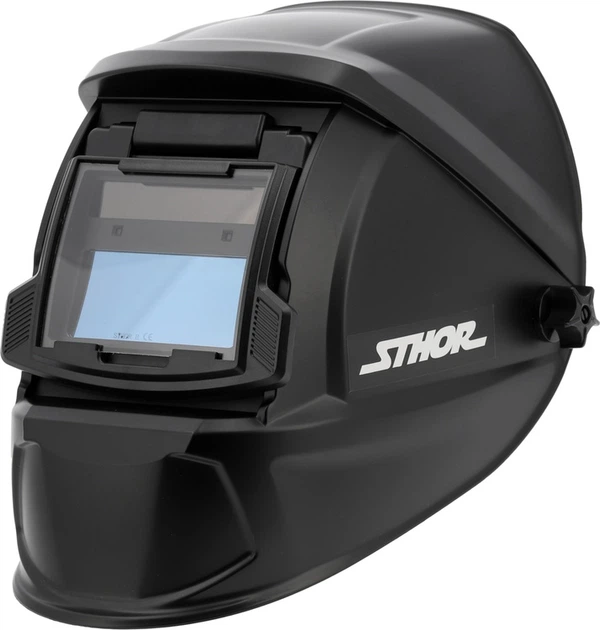 Przyłbica spawalnicza STHOR True Color uchylny filtr 92 x 42 mm 74487 (5906083113178) - obraz 1
