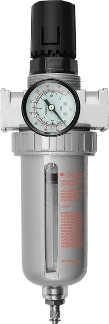 Reduktor VOREL FR-200 z filtrem 1/2 81553 (5906083815539) - obraz 1