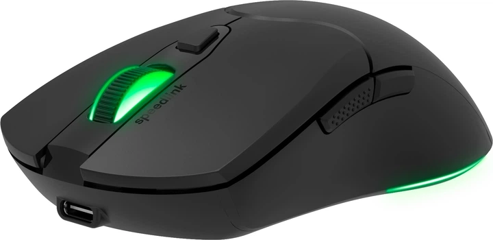 Миша Speedlink Velox Rechargeable RGB Gaming Mouse Wireless Black (4027301846935) - зображення 2