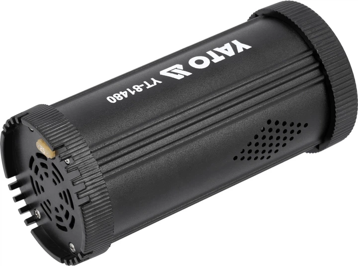 Samochodowa przetwornica napięcia YATO 12/230V 150 W (YT-81480) - obraz 2