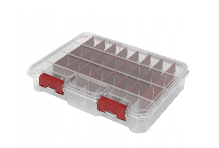Надежный органайзер для инструментов Qbrick System Regular Compact Organizer L TRA (5901238261551) - Фото 1 Надежный органайзер для инструментов Qbrick System Regular Compact Organizer L TRA (5901238261551) - изображение 1