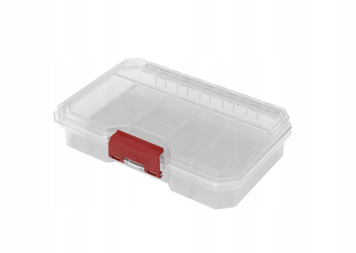 Органайзер для инструментов Qbrick System Regular Compact Organizer M TRA 22х14,5х4,7 см, модульный, пластиковый - Фото 1 Органайзер для инструментов Qbrick System Regular Compact Organizer M TRA 22х14,5х4,7 см, модульный, пластиковый - изображение 1