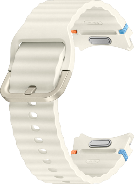 Ремінець Samsung Sport Band (S/M) для Samsung Galaxy Watch 7 Cream (ET-SNL30SWEGEU) - зображення 3