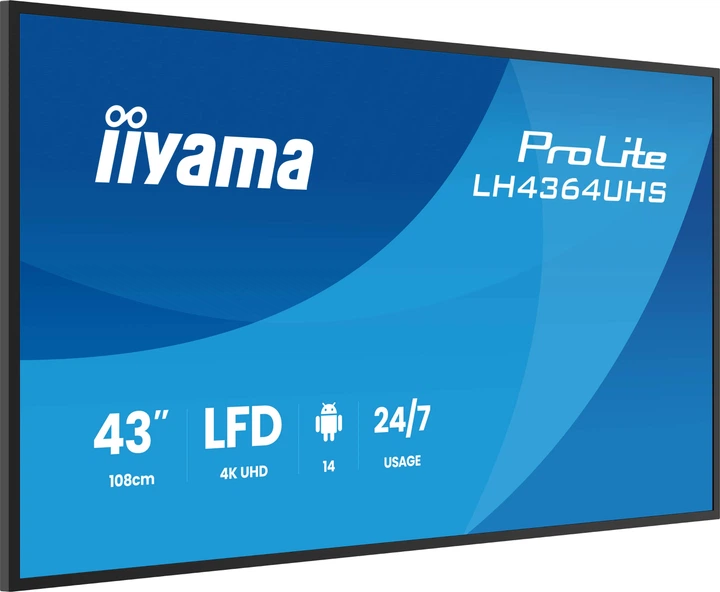 Monitor 43" iiyama ProLite LH4364UHS-B1AG - obraz 2