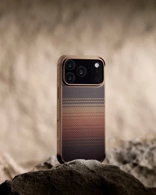 Панель Pitaka Aramid ProGuard Case для Apple iPhone 17 Pro Max Sunset (KI1702MGPM) - зображення 5