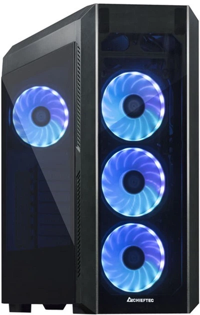 Obudowa Chieftec Gaming Scorpion III Tempered Glass Edition (GL-03B-OP) - obraz 3