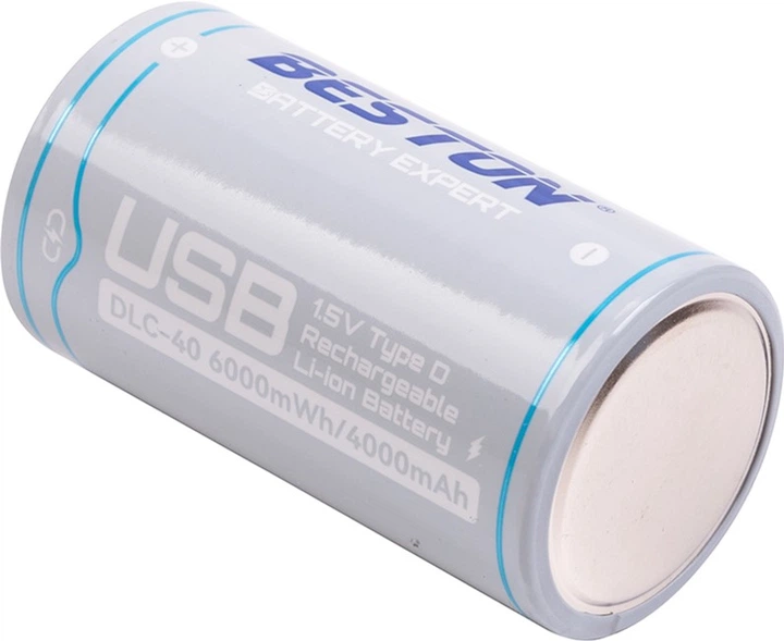 Акумулятор Beston D 1.5V 4000mah Li-ion (DLC-40) (AA620302) - зображення 3