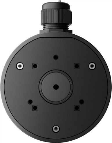 Puszka montażowa do mocowania kamery Ajax JunctionBox 118x59 mm Czarna (000045808) - obraz 1