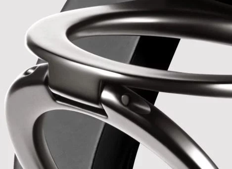 Magnetyczne pierścień-podstawka na telefon Pitaka MagEZ Grip 3 Twill 600D Black/Grey (MGB2402) - obraz 7