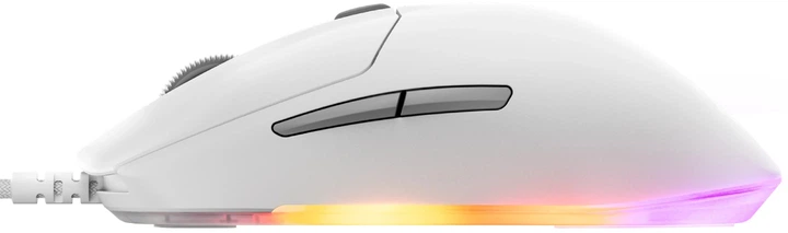 Миша SteelSeries Rival 3 Gen 2 RGB USB White (SS62516) - зображення 3