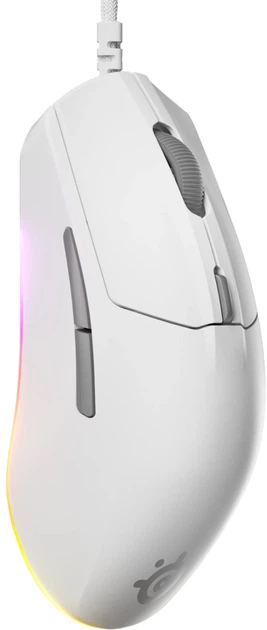 Миша SteelSeries Rival 3 Gen 2 RGB USB White (SS62516) - зображення 5