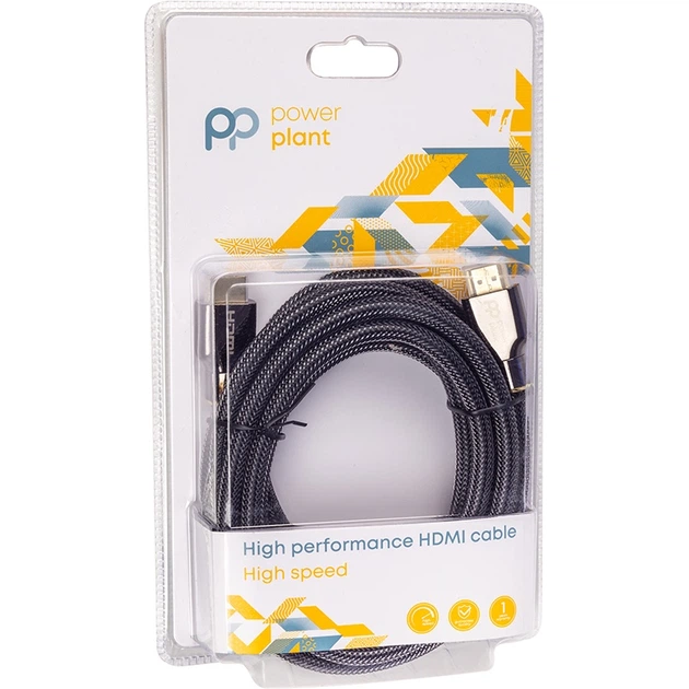 Відео кабель PowerPlant HDMI (M) - HDMI (M), 2.1V, Ultra HD 8K, eARC, 30AWG, 3 м (CA912209) - зображення 3