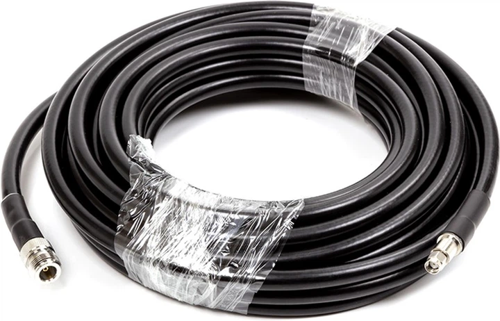 Кабель HiSmart LMR-400, 10 м, N-female до RP-SMA-male (TV990726) - зображення 2