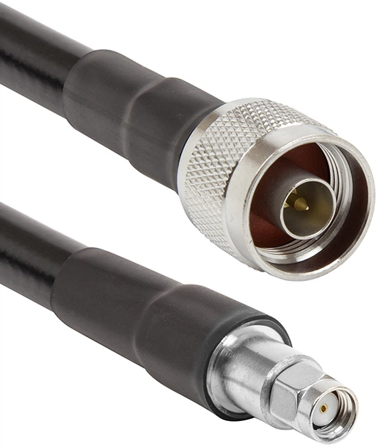 Кабель HiSmart LMR-400, 7 м, N-male до RP-SMA-male (TV991525) - зображення 1