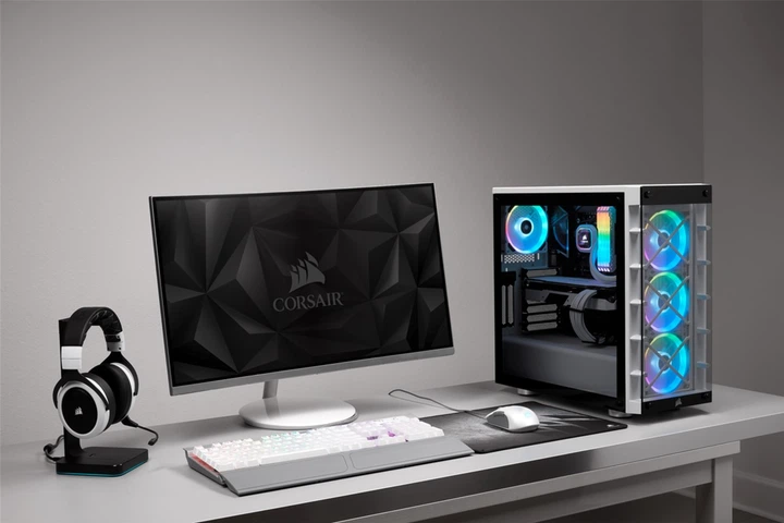 Obudowa Corsair 465X RGB White (CC-9011189-WW) - obraz 5