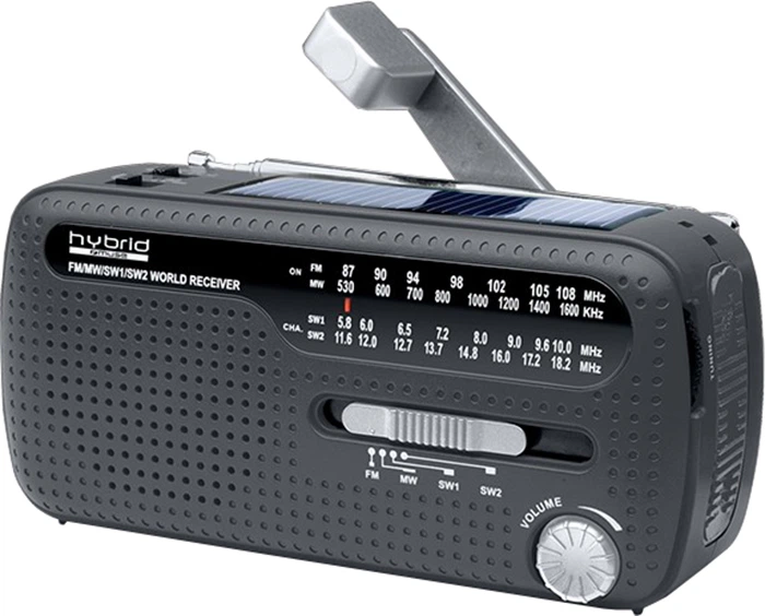 Przenośny radioodbiornik Muse MH-07 DS / Black Hybrid (3700460201357) - obraz 1