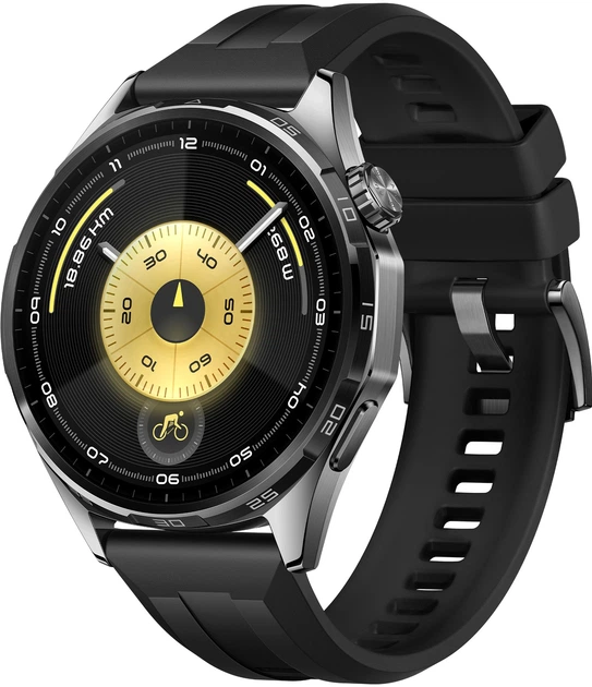 Смарт-годинник Huawei Watch GT 6 46mm Black (55020FTX) - зображення 1