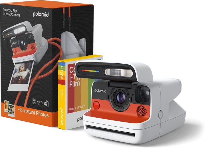 Камера моментального друку Polaroid Flip White Color Film Bundle (8 photos) (006571) - зображення 8