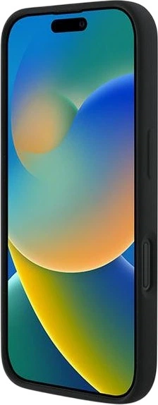 Etui plecki Karl Lagerfeld Silicone Double Heads Print MagSafe do iPhone 16 Plus Black (3666339319533) - obraz 5