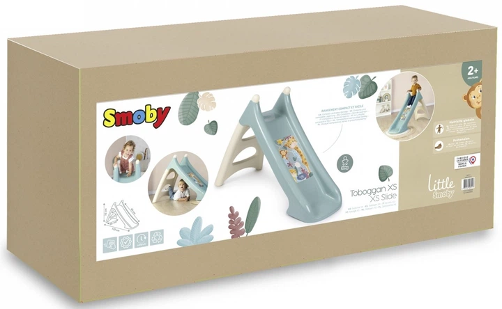 Zjeżdżalnia Smoby Little XS w zwierzęcy wzór (7600140311) (3032161403113) - obraz 2