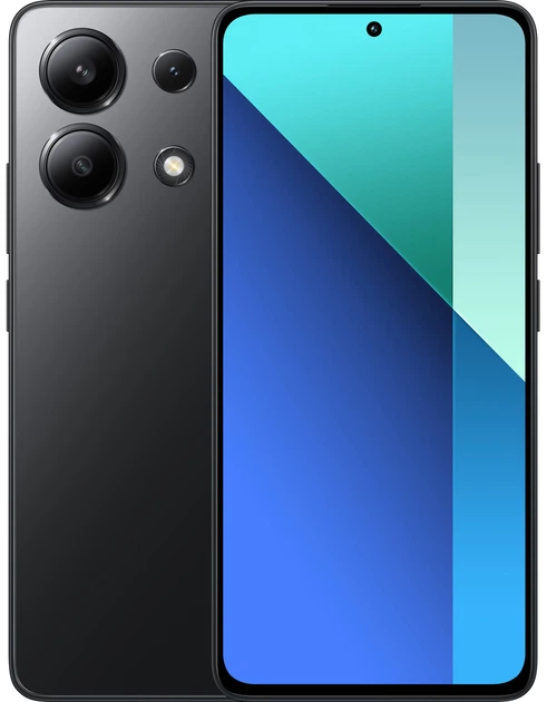 Мобільний телефон Xiaomi Redmi Note 13 4G 8/256GB Midnight Black (6941812759424) (865823074159285) - Уцінка - зображення 1