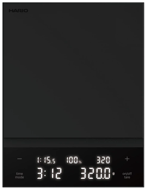 Waga do kawy Hario Polaris Czarna (2505000023) (955555911151502) - Outlet - obraz 1