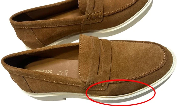 Жіночі лофери Geox D25QRD00022-C6001 39 25.4 см Коричневі (8050036939036) (955555909478180) - Уцінка - зображення 2