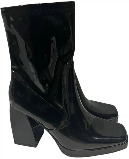 Botki damskie na słupku Cropp 6551N-99X 41 26.7 cm Czarne (5904841366828) (955555902351053) - Outlet - obraz 5