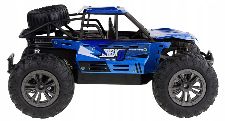 Машинка на пульте управления Big Monster Truck синего цвета (9040-2F) - изображение 2