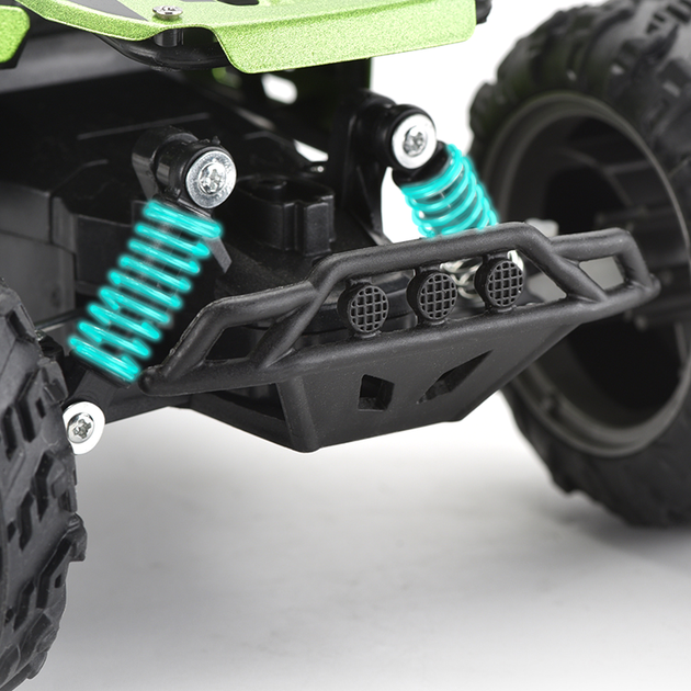 Машинка на пульте управления Big Monster Truck зеленого цвета (442288982) - изображение 5