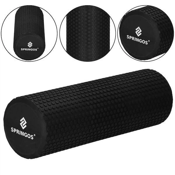 Walek do masazu do jogi Springos FR0024 45 x 15 cm (5907719490144) - obraz 2