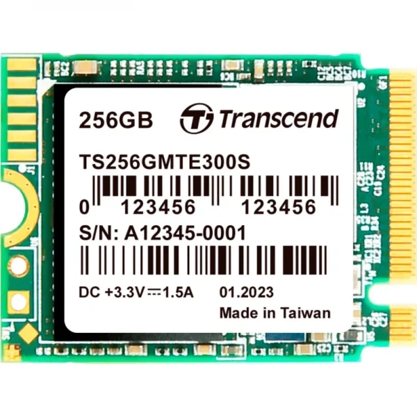 SSD накопичувач Transcend 256gb m.2 2230 (ts256gmte300s) - зображення 4