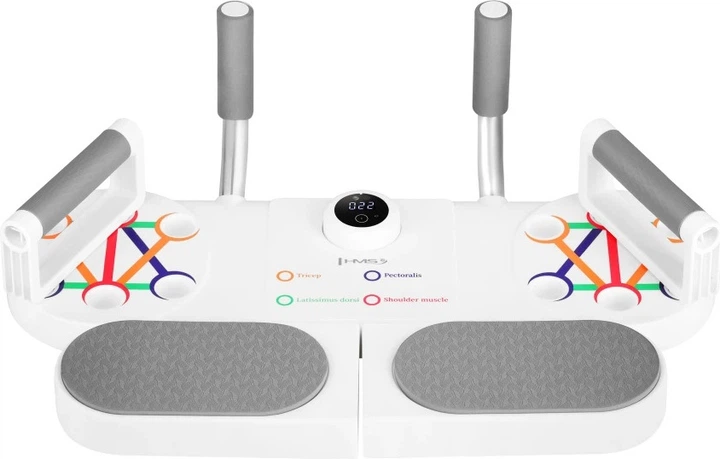 Wielofunkcyjna deska HMS do ćwiczeń mięśni brzucha i pompek z licznikiem DBP03 (5908261685347) - obraz 1