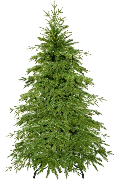 Choinka sztuczna Springos świerk naturalny PE 150 cm (5907719490373) - obraz 1