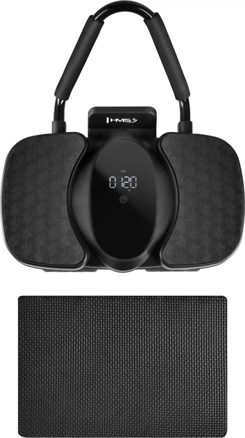 Automatyczne koło HMS do ćwiczeń mięśni brzucha z podparciem i wyświetlaczem KA40 (5908261685361) - obraz 2