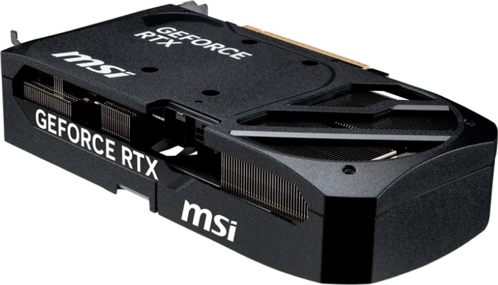 Karta graficzna MSI PCI-Ex GeForce RTX 5070 SHADOW 2X OC 12GB GDDR7 (192bit) (2557/28000) (HDMI, 3 x DisplayPort) (GeForce RTX 5070 12G SHADOW 2X OC B) (Bez opakowania) - obraz 3