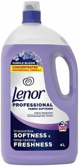 Кондиціонер для білизни Lenor Professional Purple Bloom 4 л (8700216759991) - зображення 1
