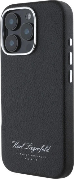 Панель Karl Lagerfeld Hotel RSG для iPhone 16 Pro Black (3666339294274) - зображення 2
